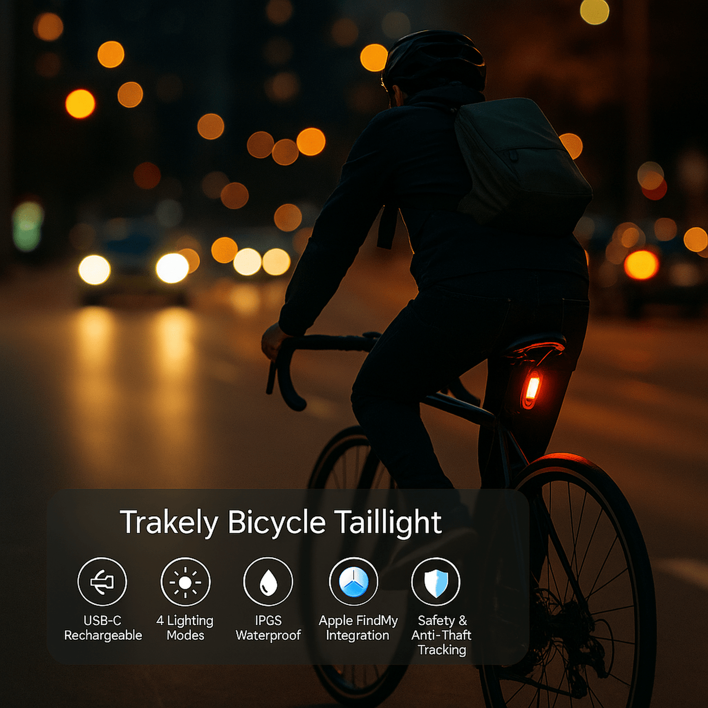 Trakely™ – Smart Tracking Tail Light