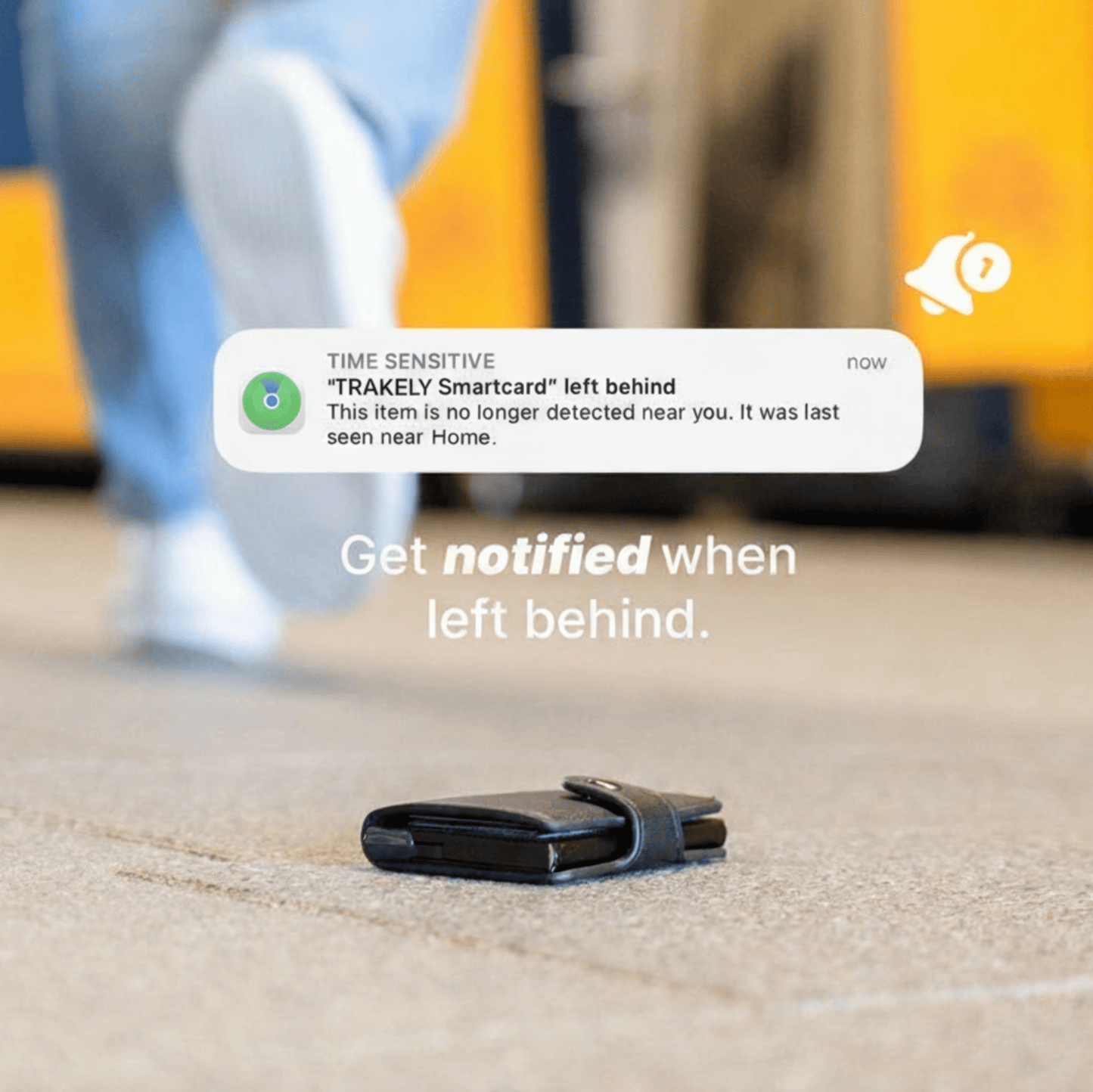 TRAKELY Tracking card