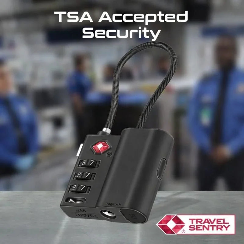 قفل أمتعة مع تتبّع ذكي